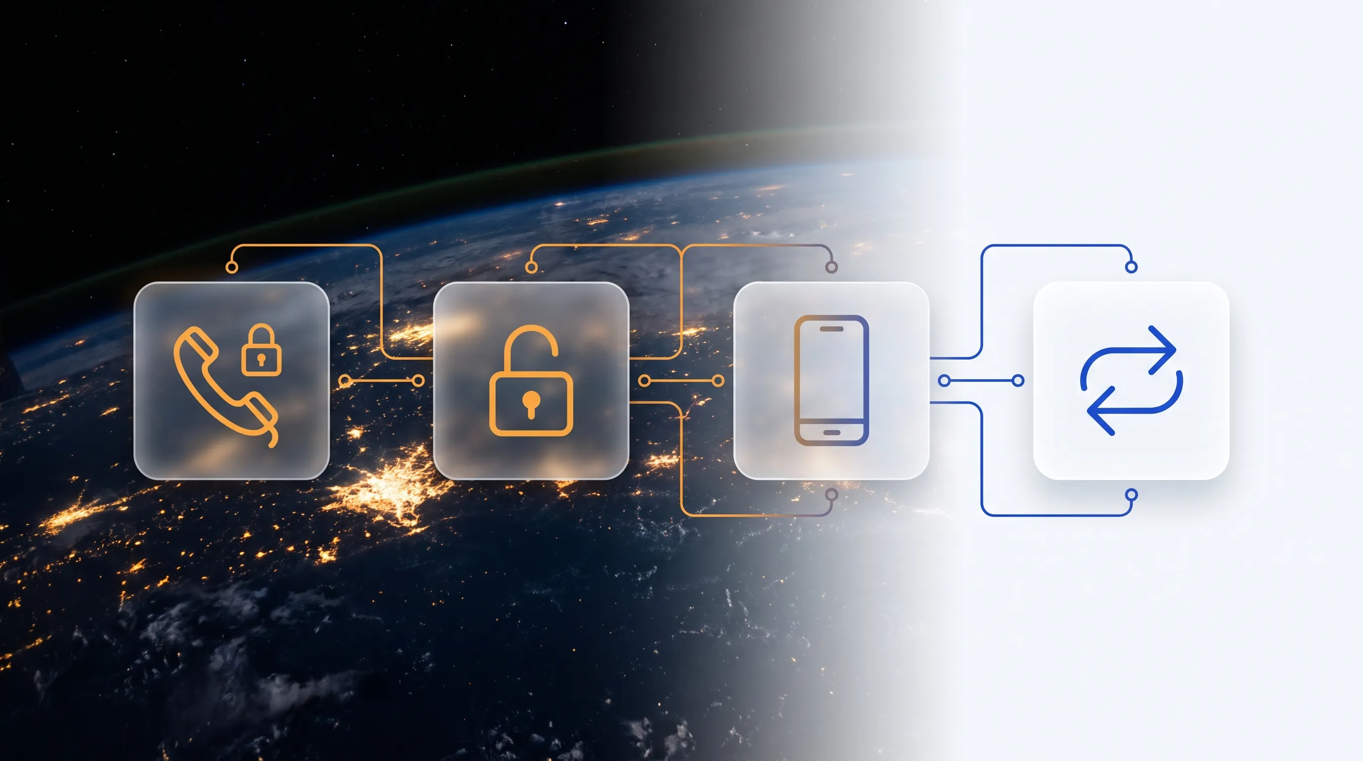 Landline and wireless number portability, from a locked carrier number to a portable one